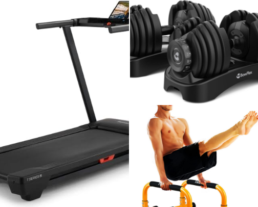 Small Space Home Gym Essentials 🏠💪 cover photo collage