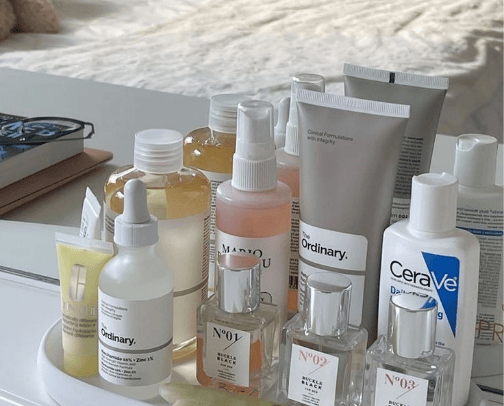 Skincare ☺️ cover photo collage