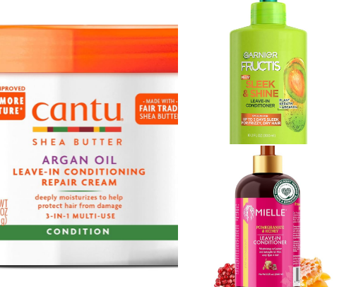 Product hair cover photo collage