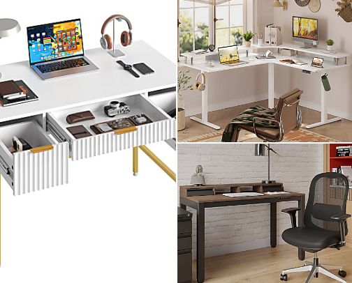 Creating a Multi-Use Home Office cover photo collage