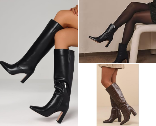 Fall and Winter boots must haves cover photo collage