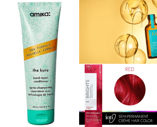 Luscious locks cover photo collage