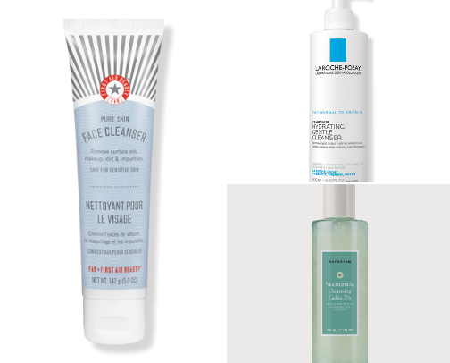 Skincare for normal to dry skin cover photo collage