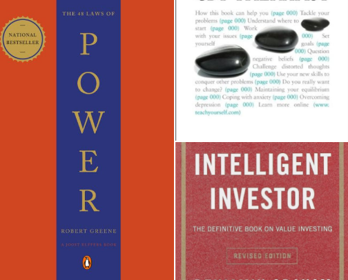 Books that Quench My Thirst cover photo collage