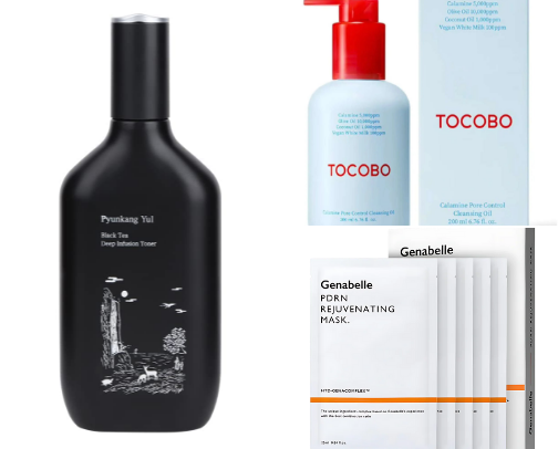 Nina’s Top Skincare Recs (full routine) cover photo collage
