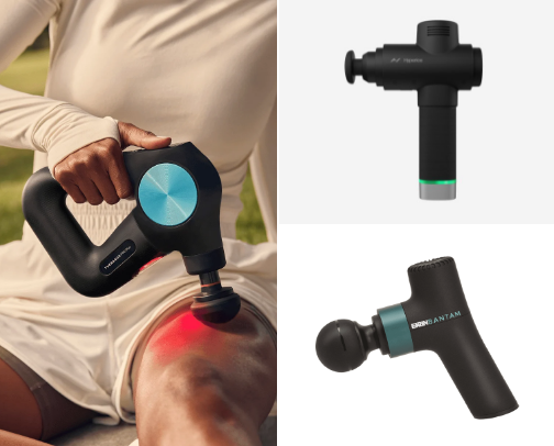 TOP BEST MASSAGE GUN RECOMMENDATIONS cover photo collage