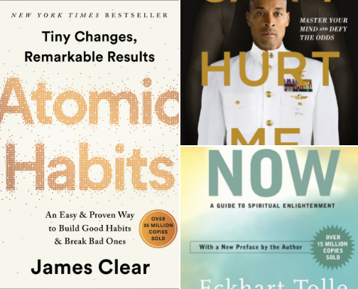 Top Life-Changing Reads ✨ cover photo collage