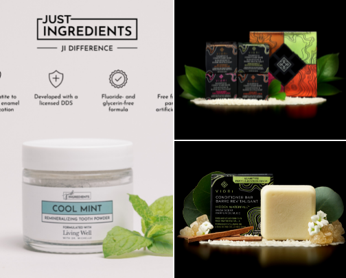 What’s Actually in My Low-Tox Bathroom (Mom Edition) cover photo collage