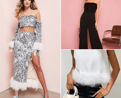 holiday & NYE looks cover photo collage