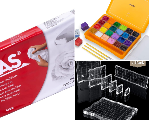 tools that power my clay art cover photo collage