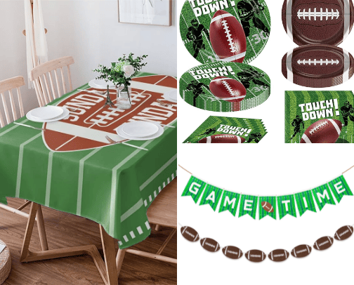 PARTY: FOOTBALL cover photo collage