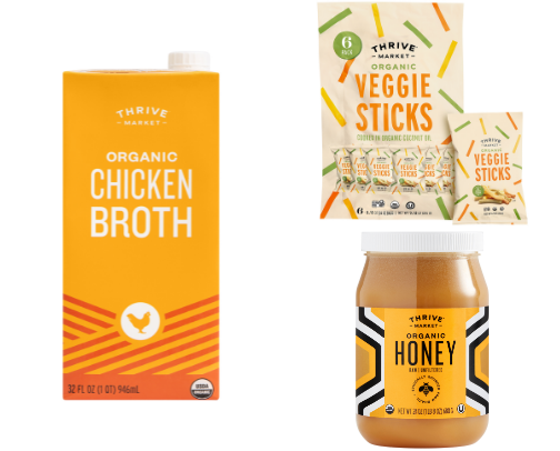 Healthy Pantry and Fridge Staples cover photo collage