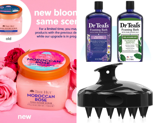Everything Shower/bath items cover photo collage