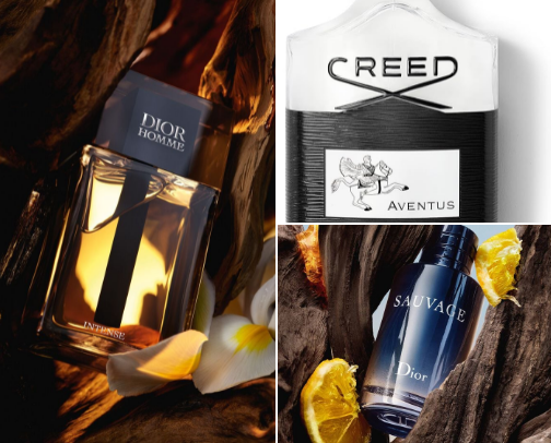 Men’s Best seductive scent 2026 cover photo collage