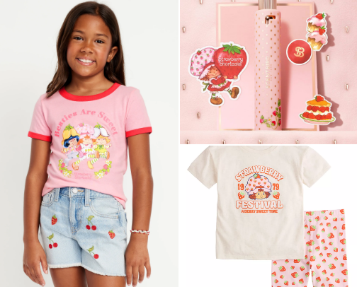 Ultimate Gift Guide For Strawberry Shortcake Lovers cover photo collage