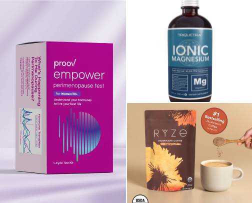 Wellness Support for Women Over 40: Hormones, Energy & Stress cover photo collage
