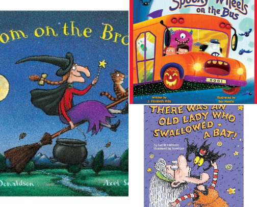 🎃 Speech Therapist’s Guide to Halloween for Kids Who Need Language & Speech Support cover photo collage