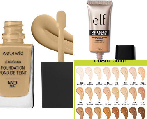 Affordable beauty cover photo collage