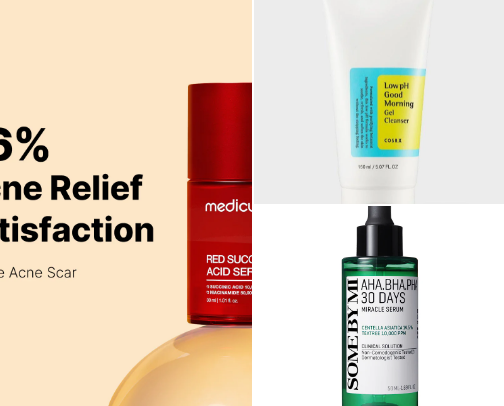 Best skincare for oily/acne prone skin cover photo collage