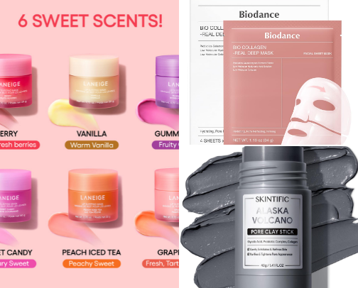 My favorite beauty recs cover photo collage