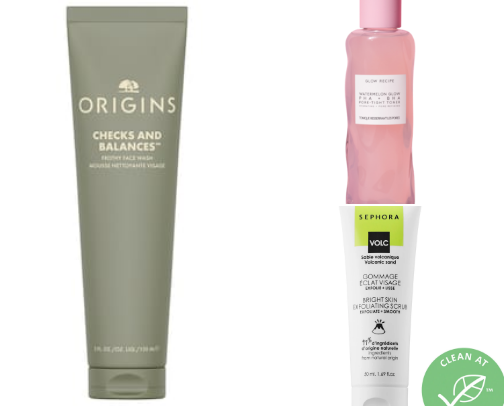 Skin care cover photo collage