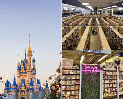 Places I'm willing to drive more than an hour for cover photo collage