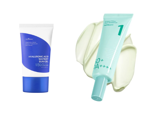 sunscreens for combination skin☀️ cover photo collage