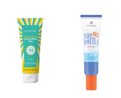 Daily Sunscreens I Can Wear Without Breaking Out cover photo collage