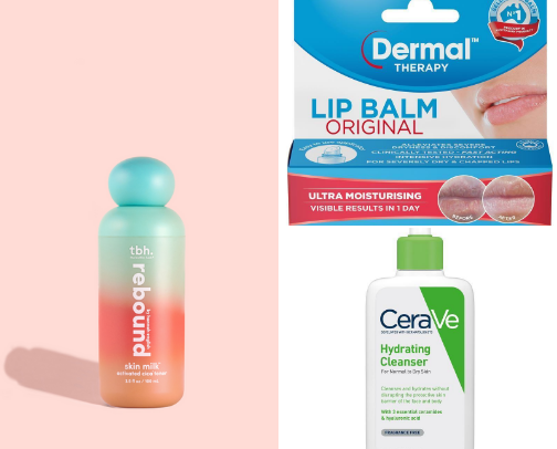 It’s giving dewy, not greasy 🌊 cover photo collage