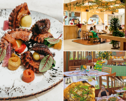 MY FAVORITE ITALIAN RESTAURANT cover photo collage