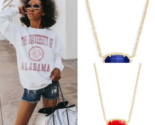 GAME DAY Fashion cover photo collage