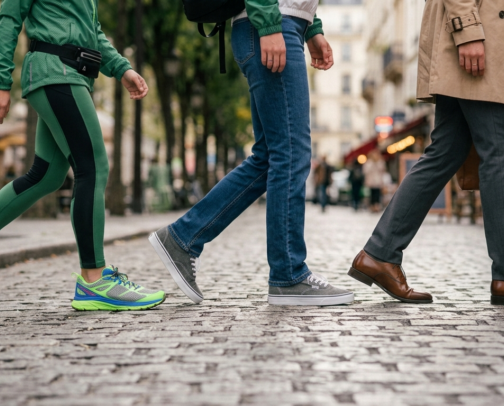 Step into your Day: Shoes on the Go! cover photo collage