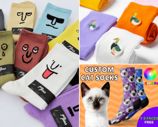 Crazy socks 🧦 cover photo collage