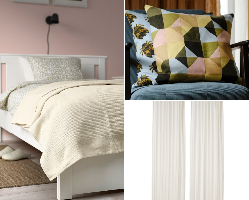 IKEA Living Room Essentials: High-End Style and Small Space Solutions on a Budget cover photo collage