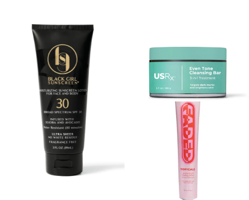 Favorite Skincare Products cover photo collage
