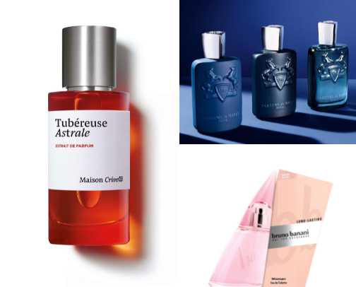 Parfums cover photo collage