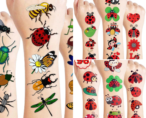 Top 10 Bug Temporary Tattoos cover photo collage