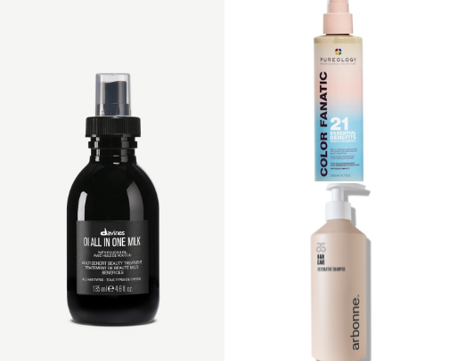 Luscious locks cover photo collage