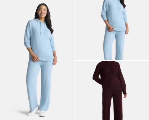 Sweater Hoodie and Pants Sets cover photo collage