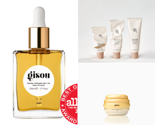 Essential beauty recs (my emotional support) cover photo collage