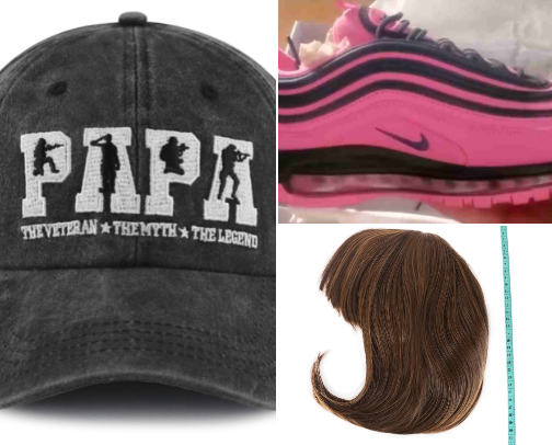 Accessories, and Clothing cover photo collage