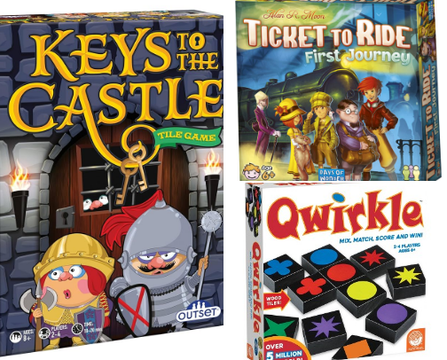 Strategy Board Games for Kids cover photo collage