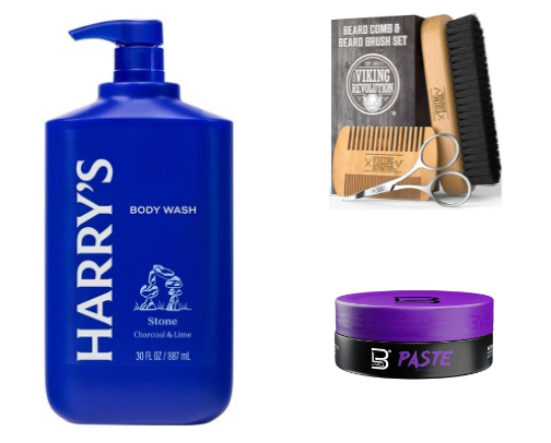 His Side of the Sink: Products My Husband Actually Uses cover photo collage
