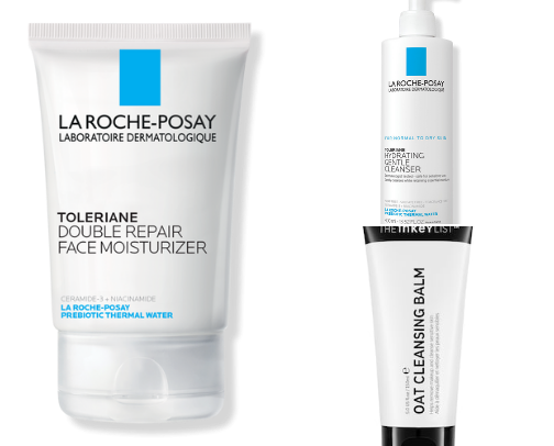 My daily skincare routine for sensitive skin cover photo collage