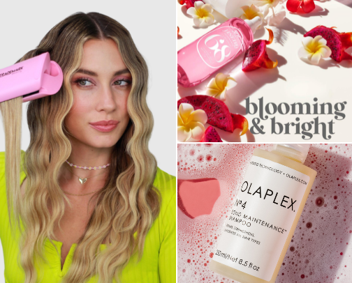 Hair care cover photo collage