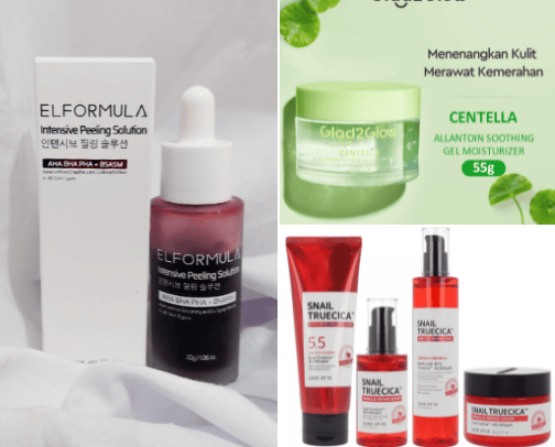 Rekomendasi skincare sesuai kebutuhan/kondisi kulit cover photo collage