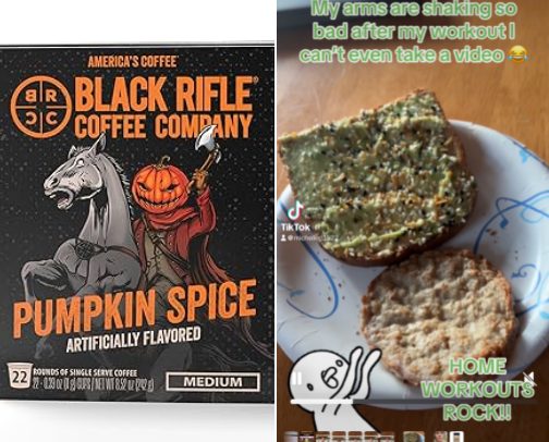 Healthy vs Indulgent; Food, Drink & More cover photo collage