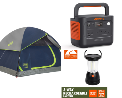 Camping ⛺️ cover photo collage