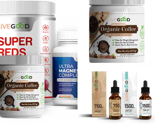 Let’s Get Healthy - Health and Wellness Products cover photo collage