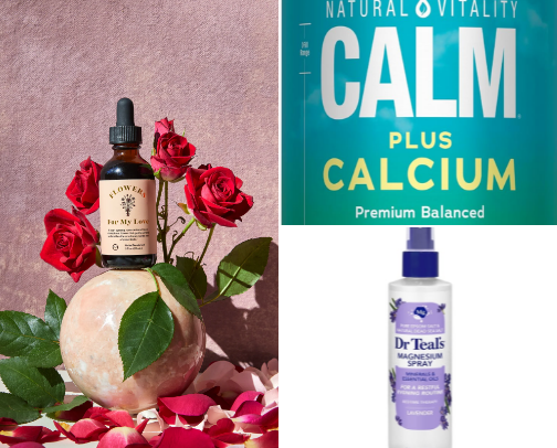 Stress Less: My Favorite Relaxation Supplements & Products cover photo collage